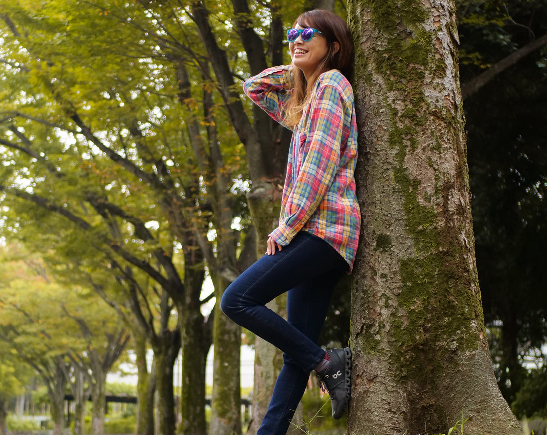 秋のオシャレはgoodrから!フラミンゴ 流秋の私服コーデ