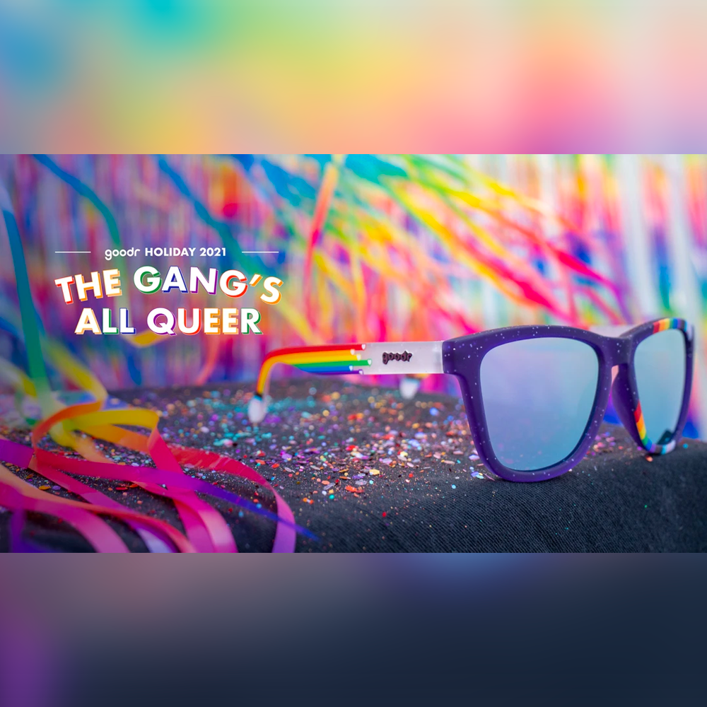 【 LGBTQモデル】6月はプライド月間！goodrはサングラスで