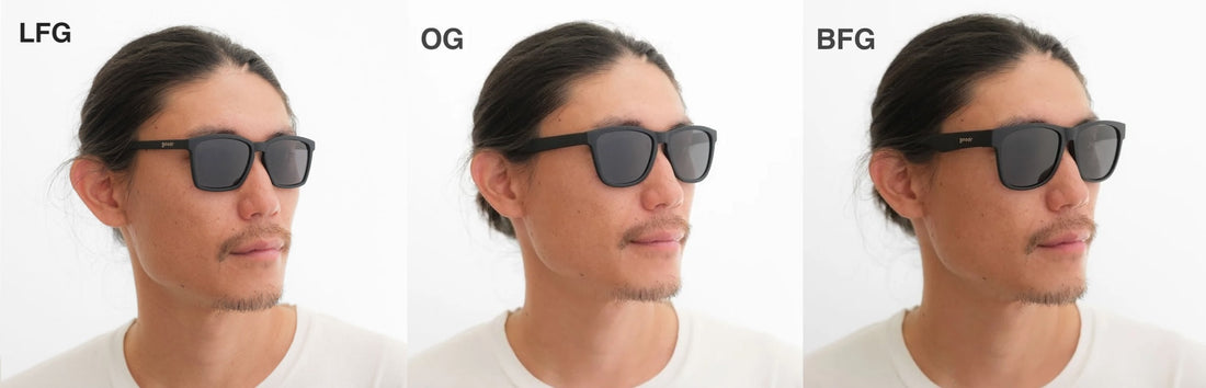 LFG キリッと知的な印象のスクエアサングラス新登場！