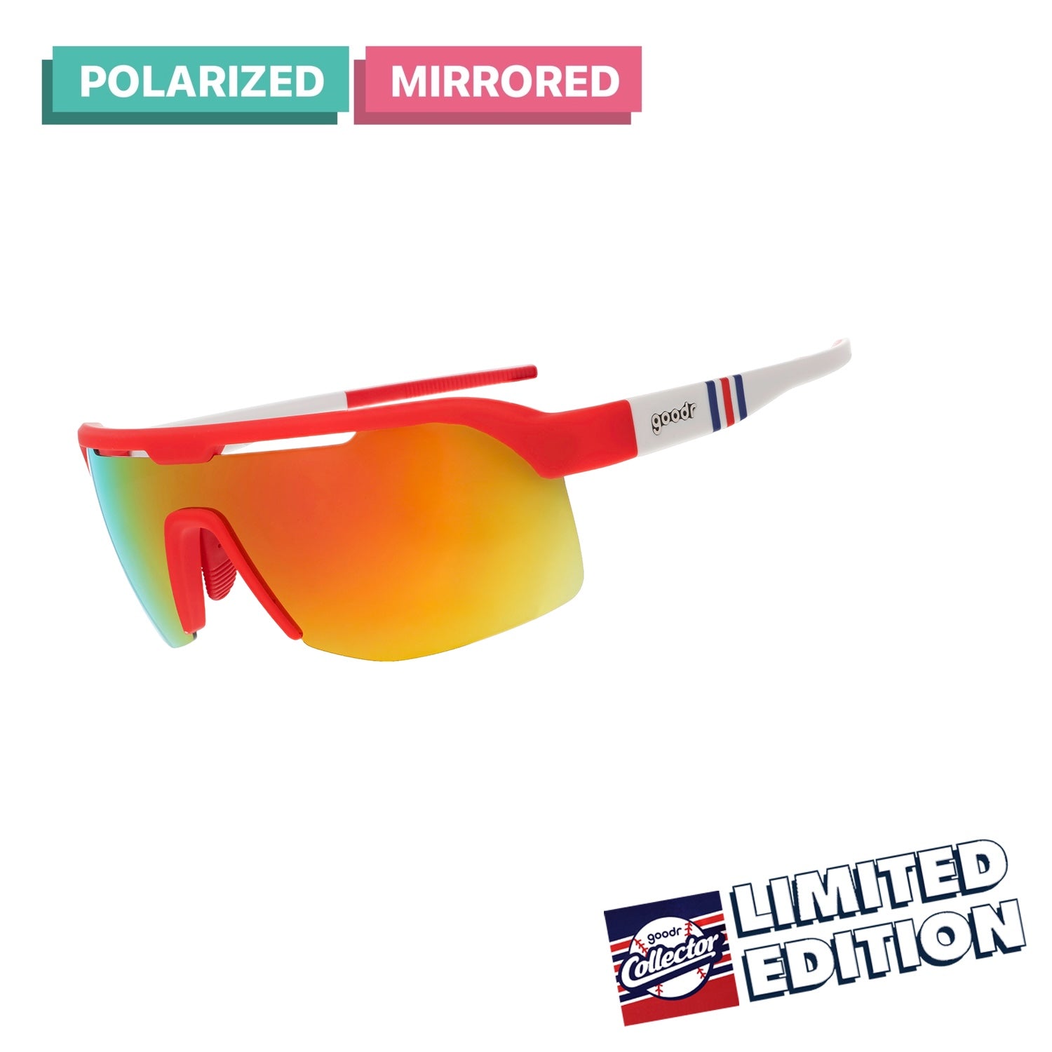 日本未発売goodr Crystal Clear Wrap G サングラス goodr Wrap G Sunglasses